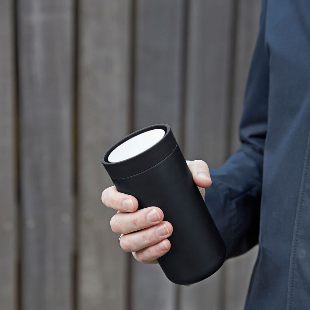 Stelton To Go CliCk Thermosbeker Black 0,2 L