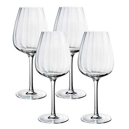 Villeroy & Boch Rose Garden Rood Wijnglas 4 Stuks