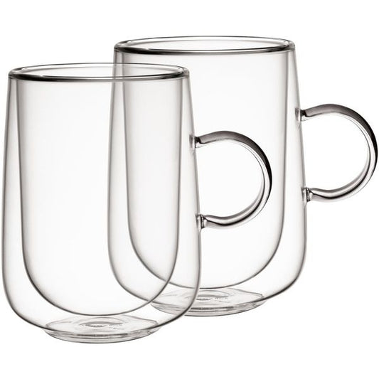 Villeroy & Boch Artesano Hot&Cold Beverages Latte Macchiato Glas Dubbelwandig 36 cl 2 Stuks