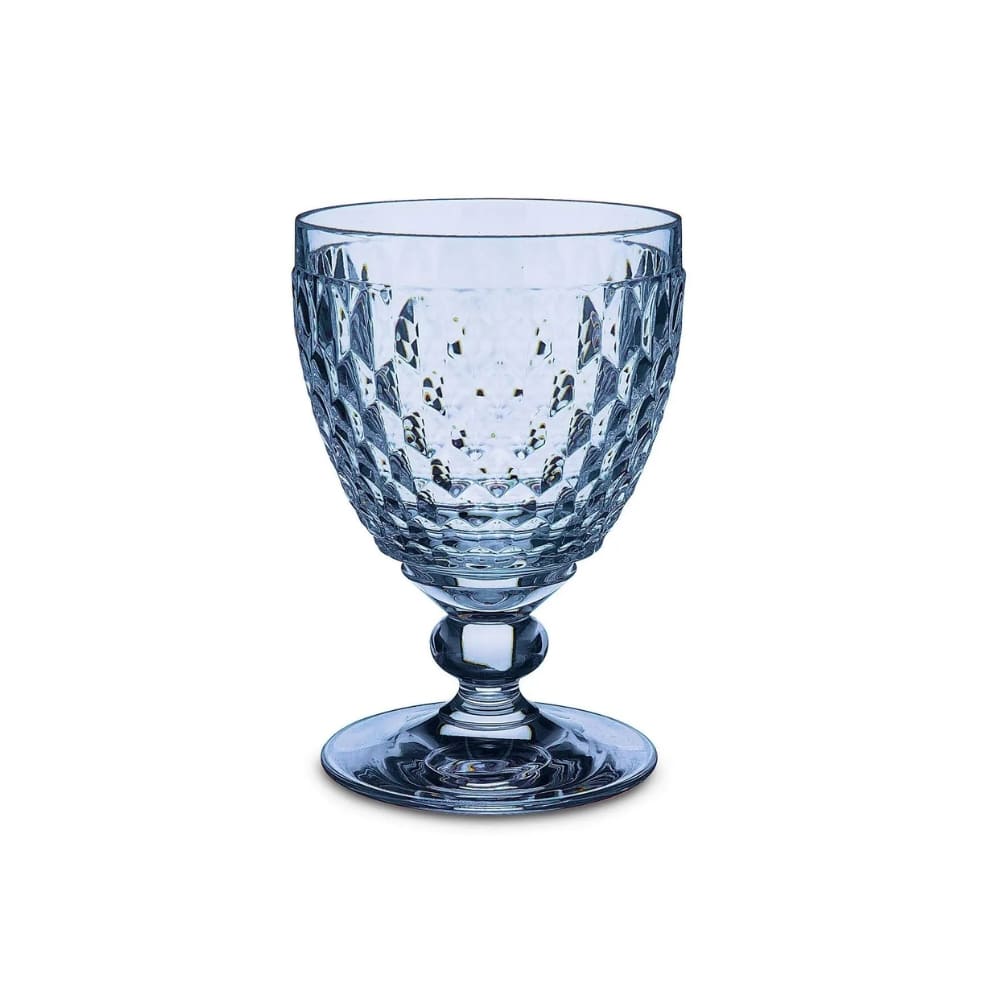 Villeroy & Boch Boston Colour Blue Waterglas op voet