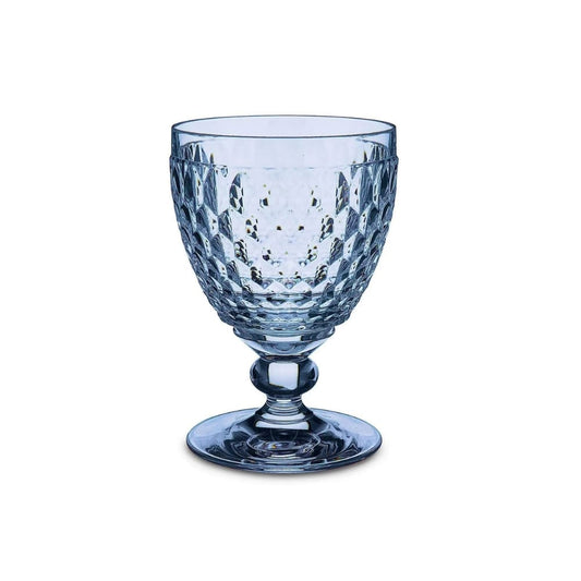 Villeroy & Boch Boston Colour Blue Waterglas op voet