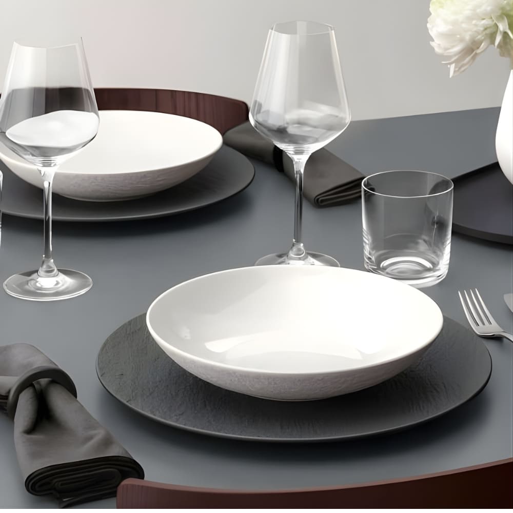 Villeroy & Boch Manufacture Ice Diep Bord 23 cm