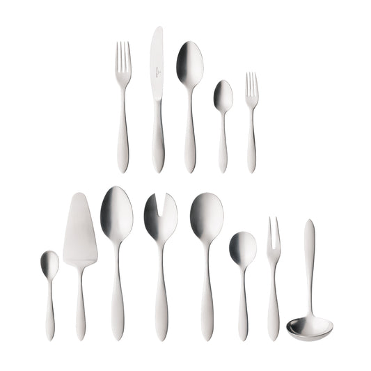Villeroy & Boch Arthur Brushed Bestekcassette 68-Delig