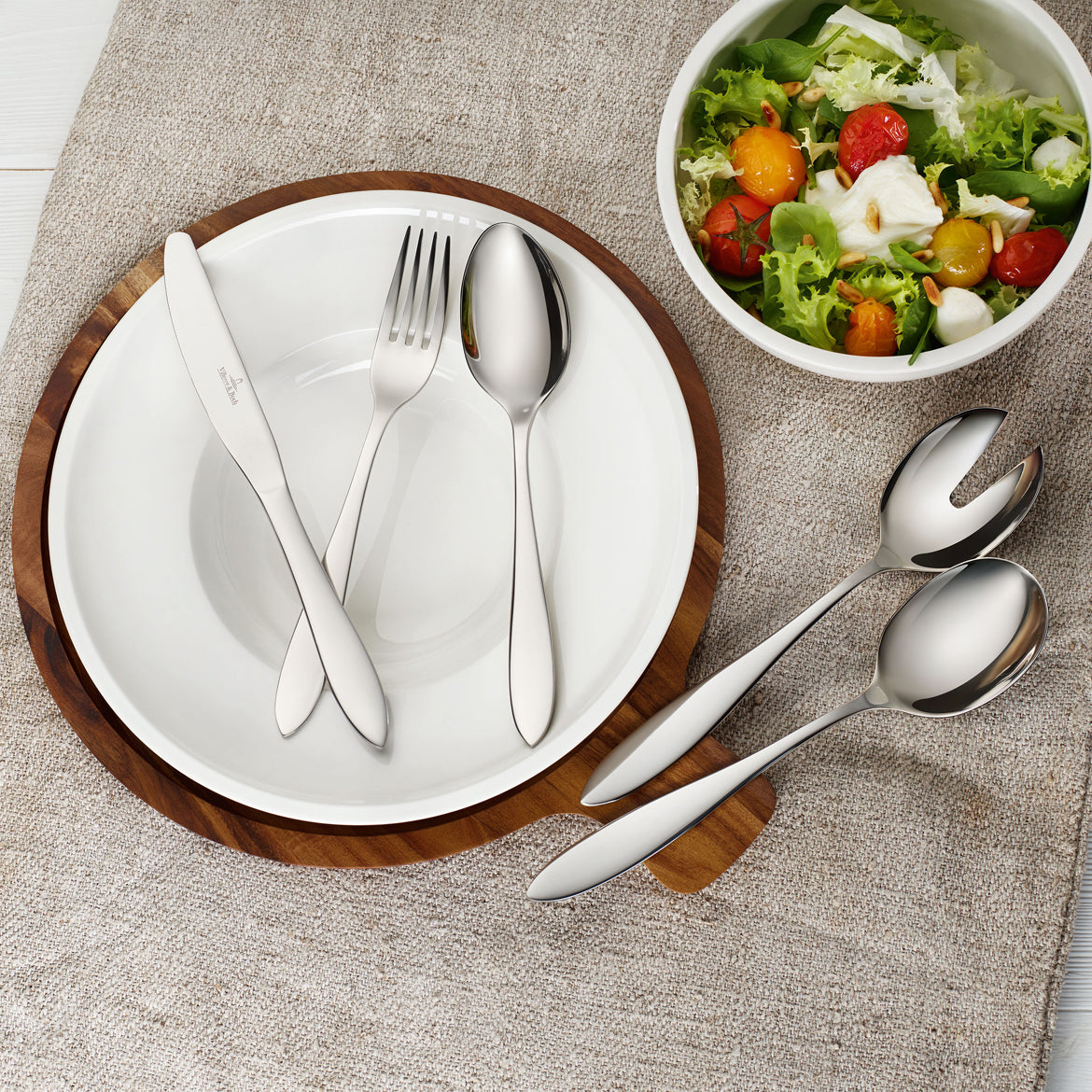 Villeroy & Boch Arthur Brushed Bestekcassette 68-Delig