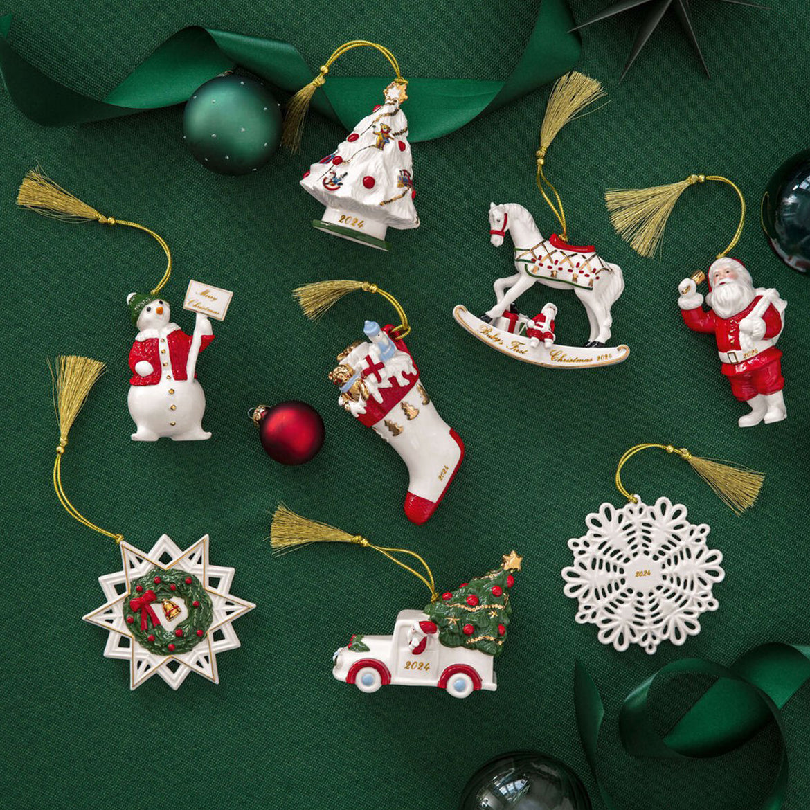 Villeroy & Boch Christmas Classics Kerstornament Kerstman