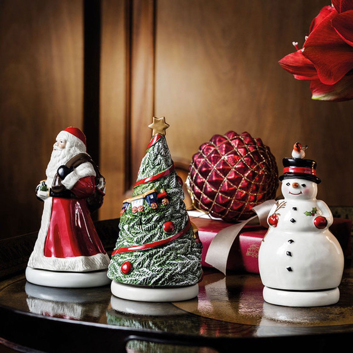 Villeroy & Boch Christmas Toy's Memory Kerstman Draaiend