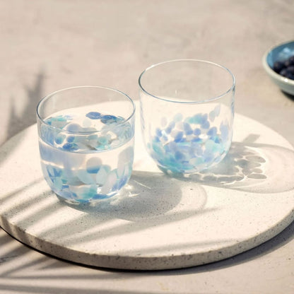 Villeroy & Boch Like Confetti Aqua Waterglas 200 ml 2 Stuks