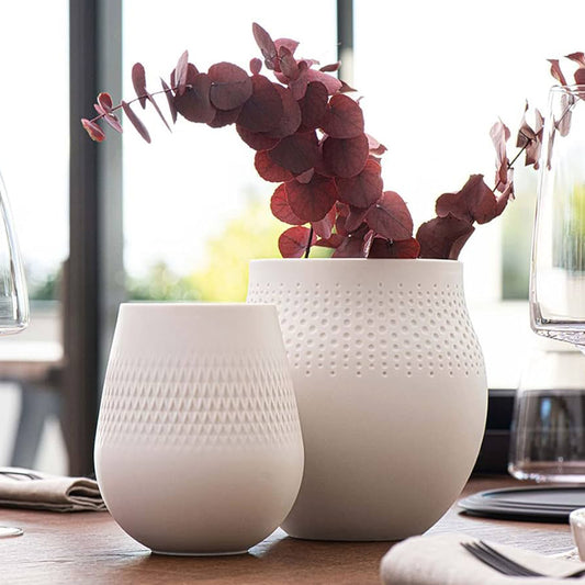 Villeroy & Boch Manufacture Collier Vaas Carre Blanc Large