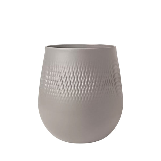 Villeroy & Boch Manufacture Collier Vaas Carre Taupe Large