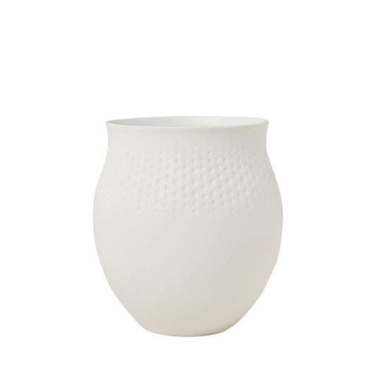 Villeroy & Boch Manufacture Collier Vaas Perle Beige Large