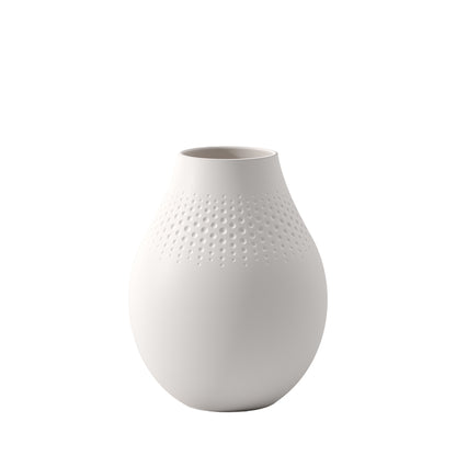 Villeroy & Boch Manufacture Collier Vaas Perle Blanc Medium