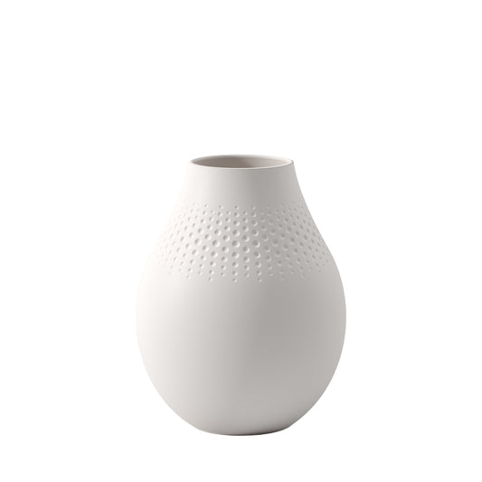 Villeroy & Boch Manufacture Collier Vaas Perle Blanc Medium