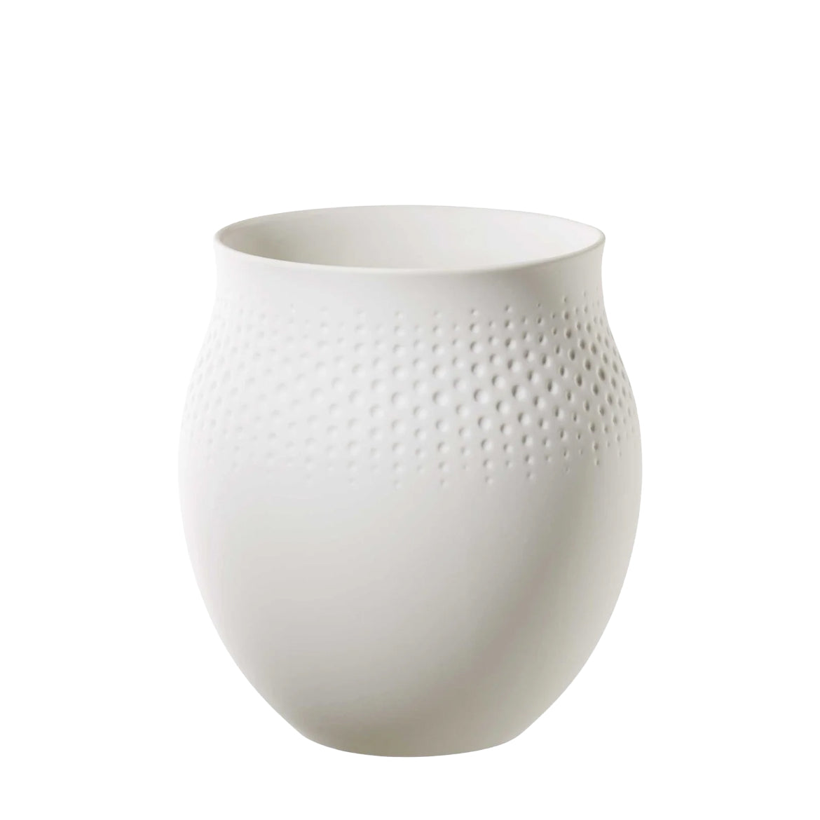 Villeroy & Boch Manufacture Collier Vaas Perle Blanc Large