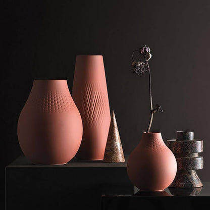 Villeroy & Boch Manufacture Collier Vaas Carre Terre Medium