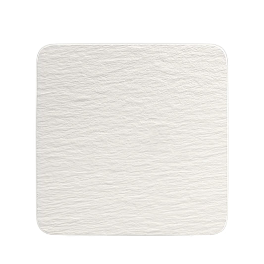 Villeroy & Boch Manufacture Rock Blanc Gourmet Bord Vierkant