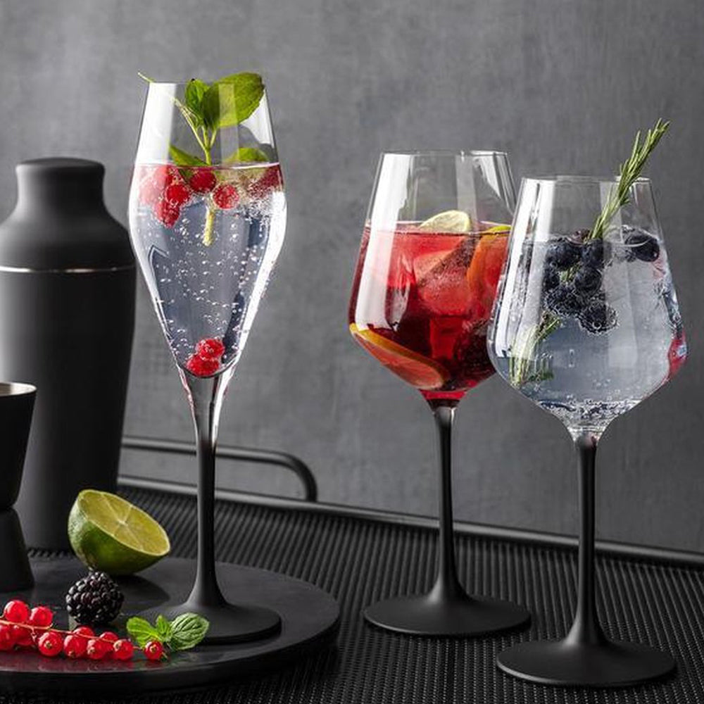 Villeroy & Boch Manufacture Rock Rood Wijnglas 4 Stuks