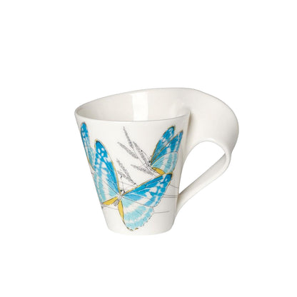 Villeroy & Boch New Wave Caffè Beker Vlinder Blauw