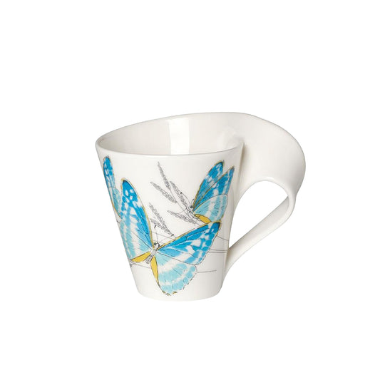 Villeroy & Boch New Wave Caffè Beker Vlinder Blauw