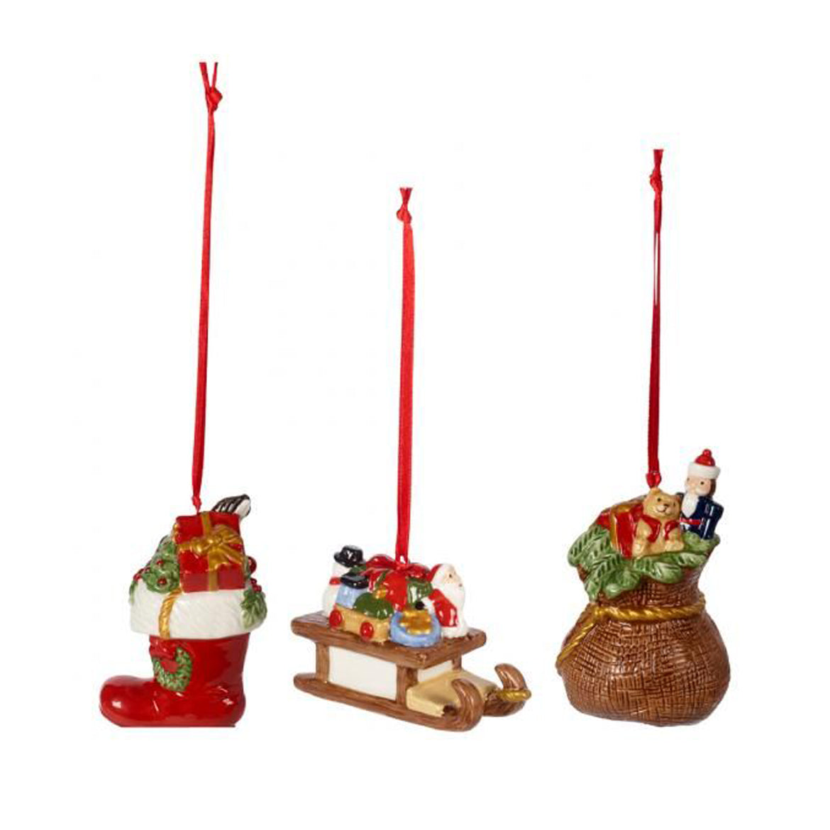 Villeroy & Boch Nostalgic Ornaments Cadeaus 3 Stuks