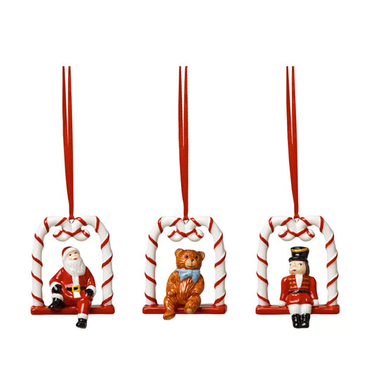 Villeroy & Boch Nostalgic Ornaments Schommel 3 Stuks