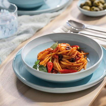 Villeroy & Boch Perlemor Aqua Diep Bord 22 cm