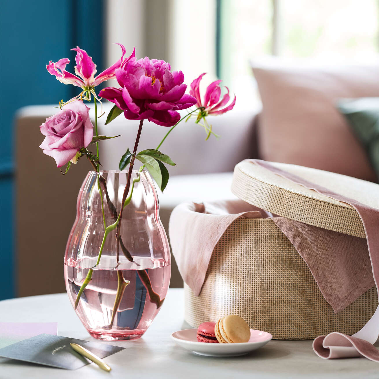 Villeroy & Boch Rose Garden Home Vaas Rose