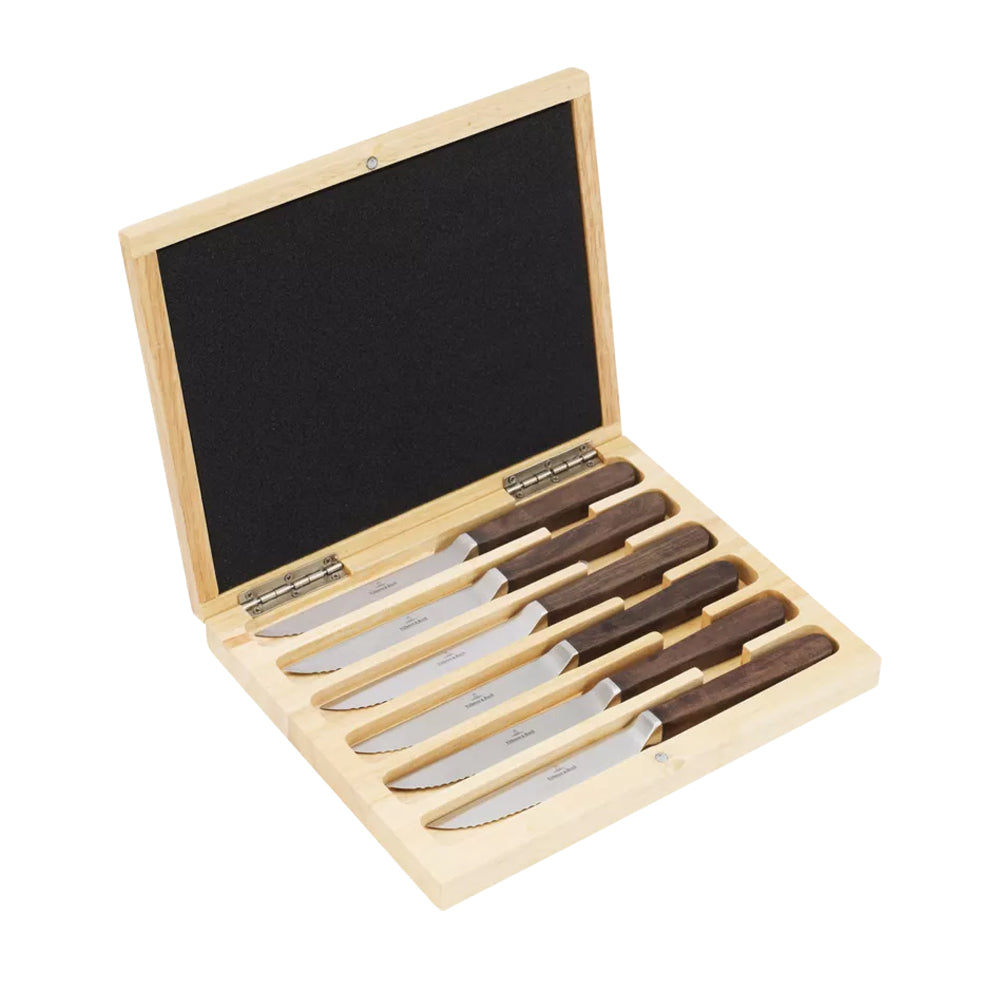 Villeroy & Boch Texas Steakmessen In Houten Giftbox 6 Stuks