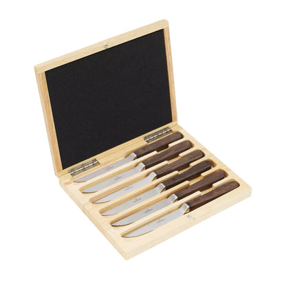 Villeroy & Boch Texas Steakmessen In Houten Giftbox 6 Stuks