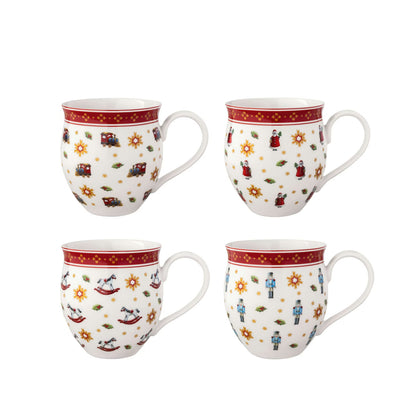 Villeroy & Boch Toy's Delight Anniversary Beker 0.39 L 4 Stuks