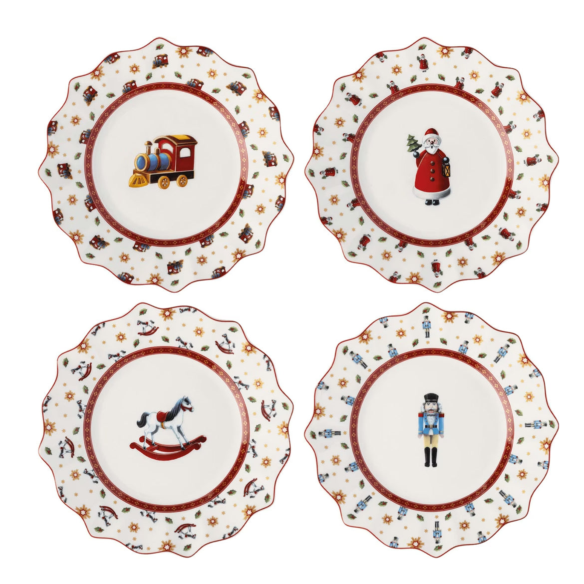 Villeroy & Boch Toy's Delight Anniversary Bord 24 cm 4 Stuks