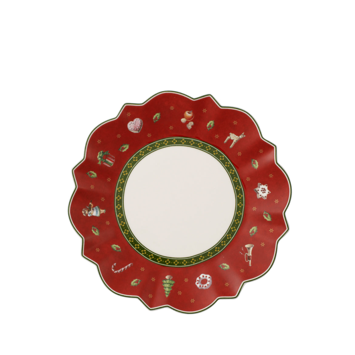 Villeroy & Boch Toy's Delight Brood Bord Rood 17cm