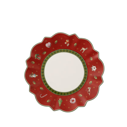 Villeroy & Boch Toy's Delight Brood Bord Rood 17cm