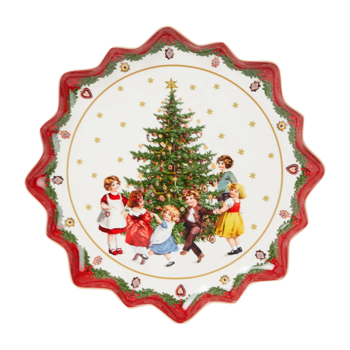 Villeroy & Boch Toy's Fantasy Gebaksschaal Dansende Kinderen