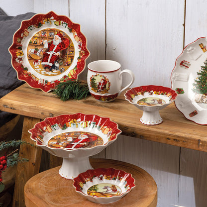 Villeroy & Boch Toy's Fantasy Schaal Op Voet Kerstman