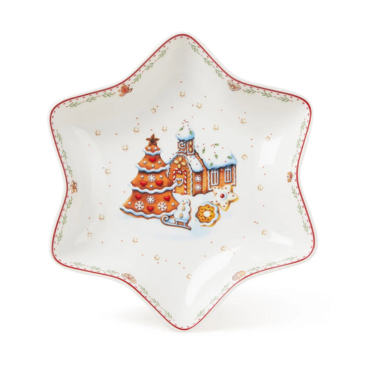Villeroy & Boch Winter Bakery Delight Schaal Ster Medium