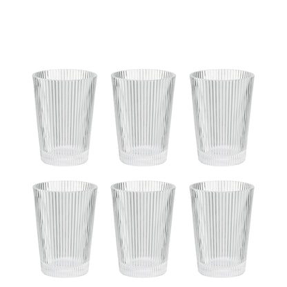 Stelton Pilastro Drinkglas 24 cl 6 Stuks