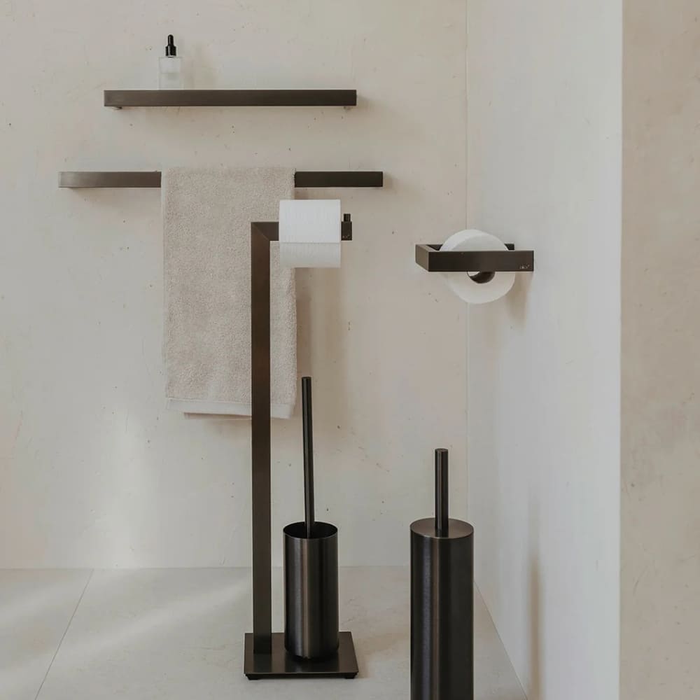 Zack Linea Toiletborstel Anti-Vingerafdruk Grafiet
