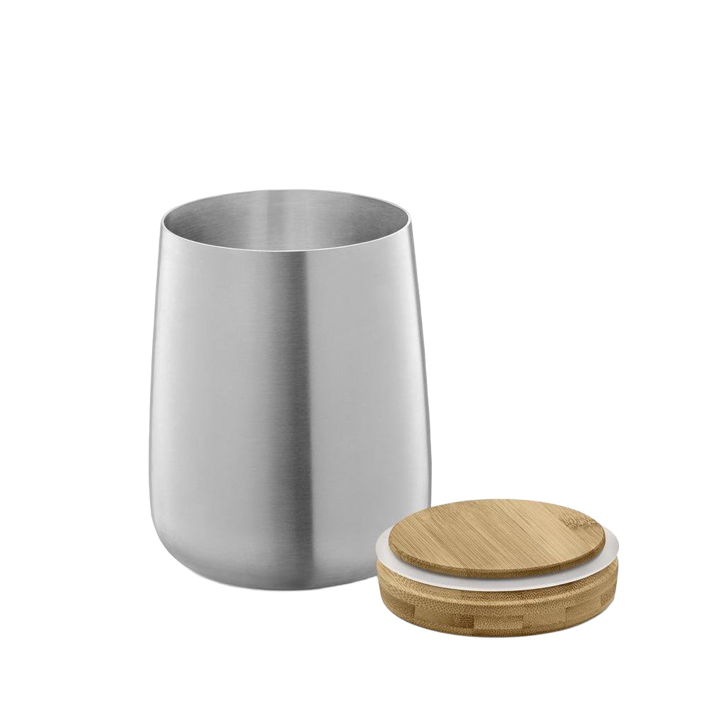 Zack Bevo Vorratsglas mit Holzdeckel, 1 l