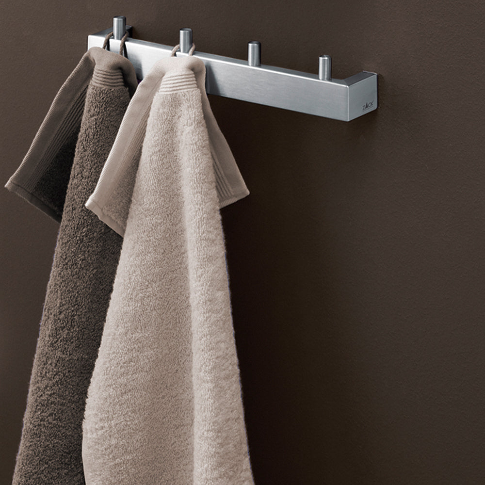 Zack Linea Garderobenständer/Handtuchhalter aus Edelstahl