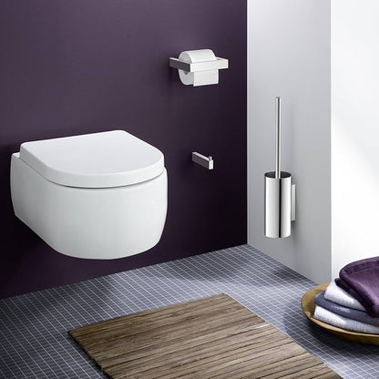 Zack Linea WC-Bürste, wandmontiert, Edelstahl