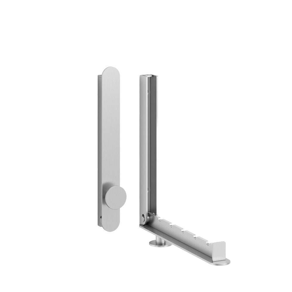 Zack Pletor Klappbare Garderobe aus Edelstahl