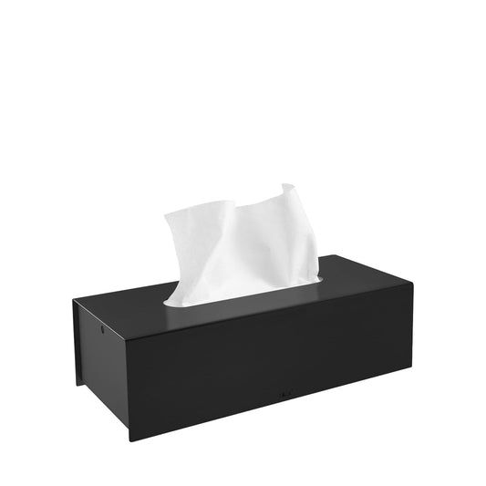 Zack Puro Taschentuchbox Wand Schwarz