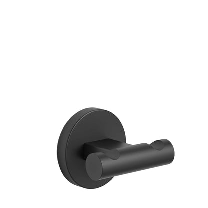 Zack Scala Handtuchhaken Doppel Schwarz