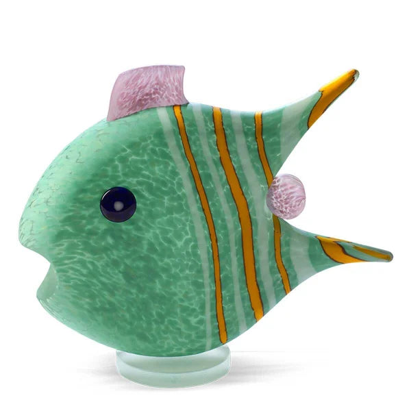 Borowski Angelfish Glasobject Mint Medium