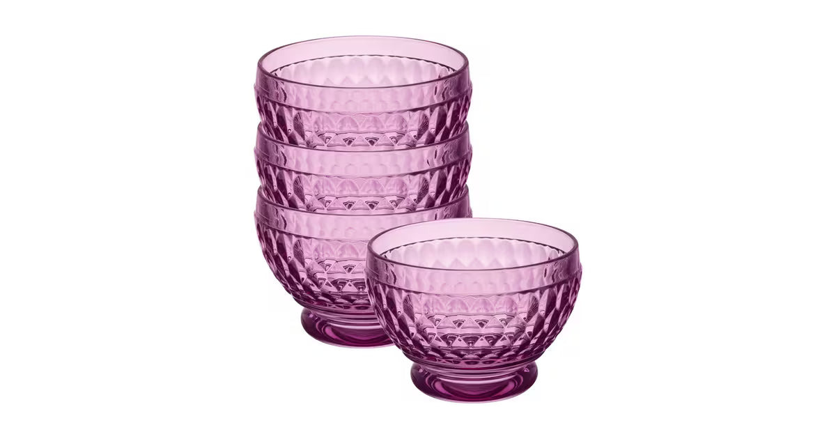 Villeroy & Boch Boston Coloured Dessertschaaltje Berry 4 Stuks