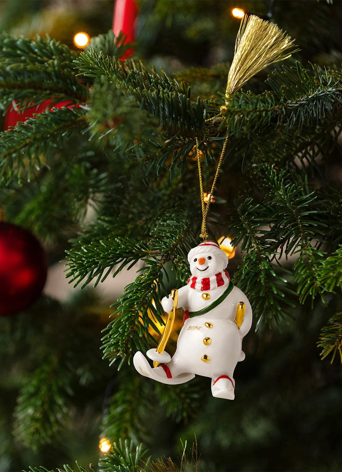 Villeroy & Boch Christmas Classics Ornament Sneeuwpop 2026