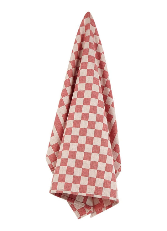 De Witte Lietaer Theedoek Groom Rood 65X70