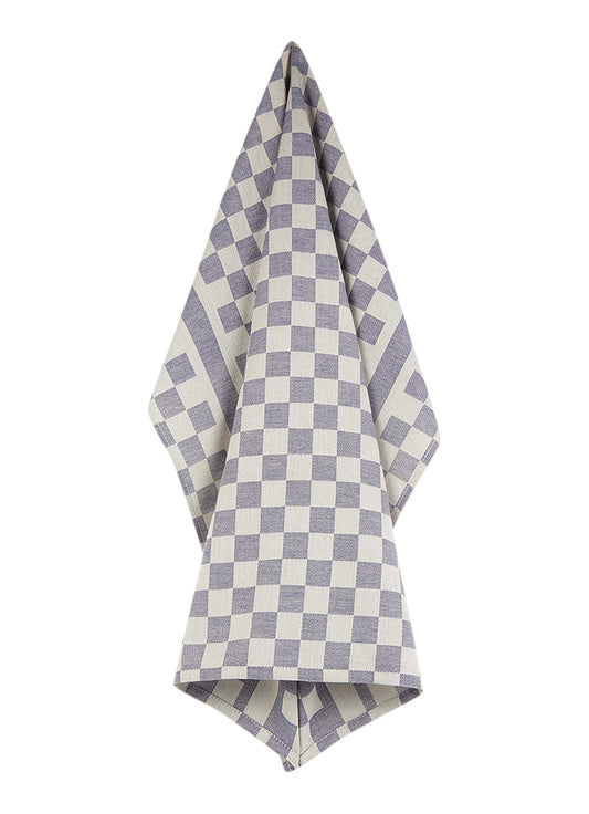 De Witte Lietaer Theedoek Groom Blauw 65X70