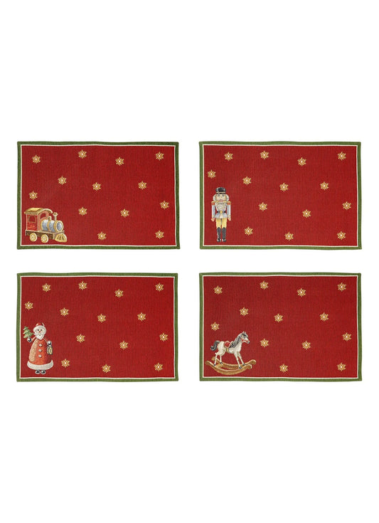 Villeroy & Boch Toy's Delight Gobelin Placemats Anniversary 4 Stuks