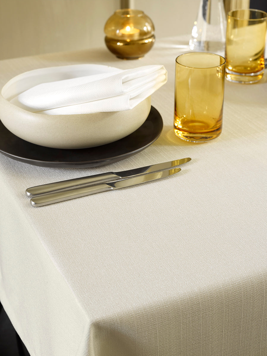 De Witte Lietaer Gibson Tafelkleed Beige 145 X 360 cm
